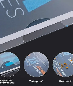 50x A4 PVC Waterproof L-vormige Mappen - Documenthouders voor Kantooropslag