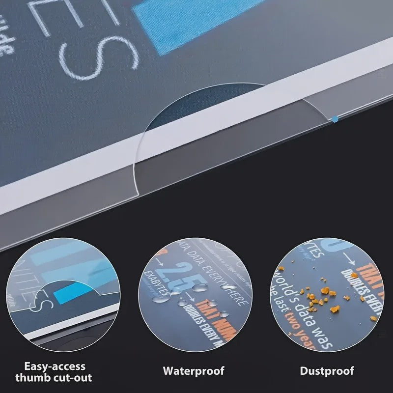 50x A4 PVC Waterproof L-vormige Mappen - Documenthouders voor Kantooropslag