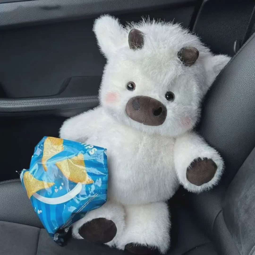 Schattige Highland Koe Pluche Knuffel - Zacht & Knuffelbaar Cadeau