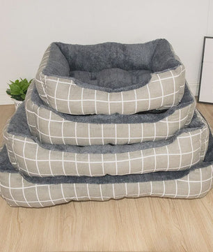 Warm Winter Huisdier Bed - Comfortabel Hondenkussen & Kattenmand voor Puppy's en Grotere Honden