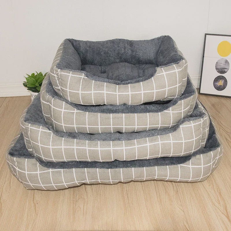 Warm Winter Huisdier Bed - Comfortabel Hondenkussen & Kattenmand voor Puppy's en Grotere Honden