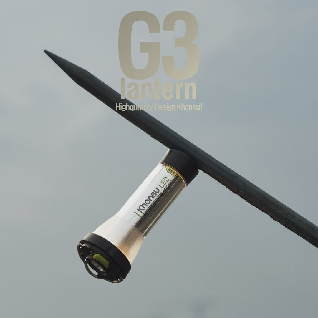 GZ Lighthouse Campinglamp - 3000mAh, Lange Batterijduur, LED Sfeerverlichting & Zaklamp