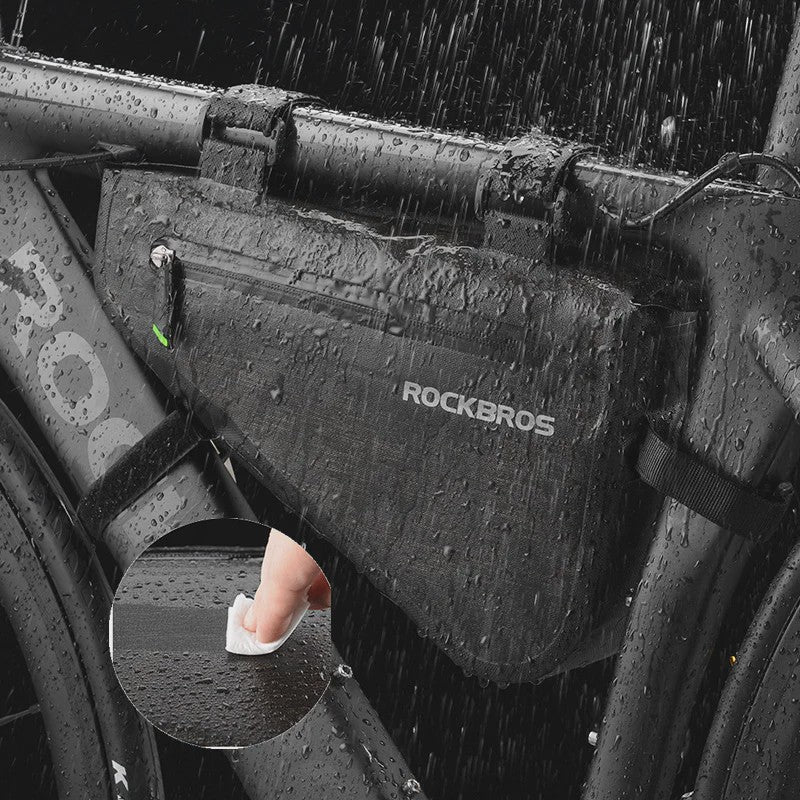 ROCKBROS 8L Fietstas Frame Driehoek Tas - Waterdicht, Reflecterend & Verstelbaar