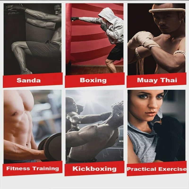 2x Bokszaktraining Bandages Katoen & Nylon - 1.5M, 2M, 3M, 5M Lengtes - Voor Boksen, MMA, Kickboksen