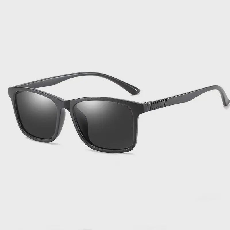 UV400 Zonnebril Heren Dames - Stijlvolle Square Zonnebril voor Fietsen, Rijden & Vissen - Luxe Designer Look