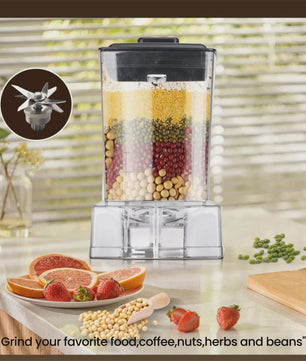 Krachtige 600W 2-in-1 Blender: IJscrusher & Multifunctionele Keukenmachine