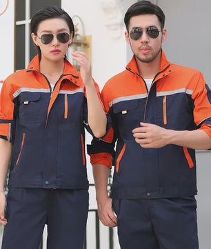 Professioneel Werkshirt Lange Mouw - Duurzaam Uniform voor Werkplaats & Monteurs