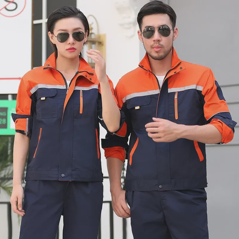 Professioneel Werkshirt Lange Mouw - Duurzaam Uniform voor Werkplaats & Monteurs