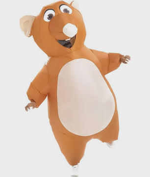 Opblaasbaar Muis Kostuum voor Volwassenen - Grappig Feest & Halloween Outfit
