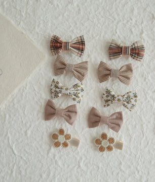 20-delige Set Schattige Kinder Haarclips met Strikjes - Leuke Babymutsjes en Haaraccessoires