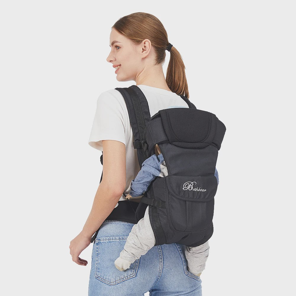 Ergonomische 4-in-1 Baby Draagzak: Verstelbaar van Pasgeboren tot Peuter