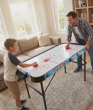 HLC Air Hockey Tafel - Inclusief 2 Paddles & 2 Pucks - Voor Volwassenen en Kinderen