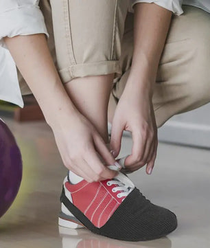 Antislip Bowling Schoenhoezen met Elastische Band - Verstelbare Sokken voor Indoor Sport