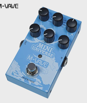 M-VAVE Mini Universe Gitaar Effectpedaal - Digitale Reverb met 9 Tones