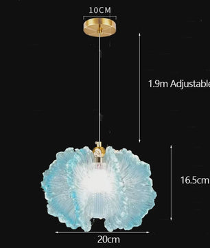 Sfeervolle Acryl Bloem Plafondlamp - Nordic Stijl voor Slaapkamer & Eetkamer