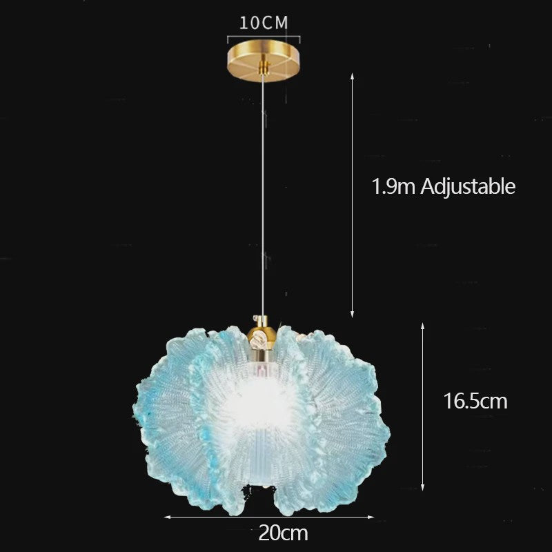 Sfeervolle Acryl Bloem Plafondlamp - Nordic Stijl voor Slaapkamer & Eetkamer