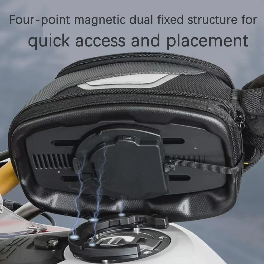 CFMOTO 450MT Quick Release Tanktas - Waterdicht, Navigatie & Uitbreidbaar