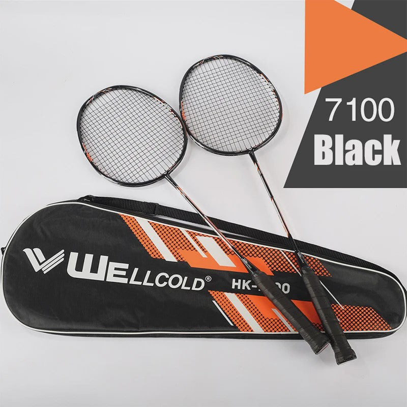 Lichtgewicht Carbon Fibre Badmintonracket - Duurzaam en Offensief