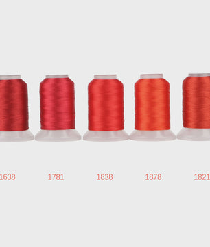 80 Kleuren Premium Polyester Borduurzijde Set - 500M Spoelen voor Huisborduurmachines