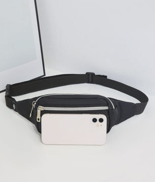 Stijlvolle Canvas Heuptas voor Heren en Dames - Ideaal voor Telefoon, Sleutels en Portemonnee