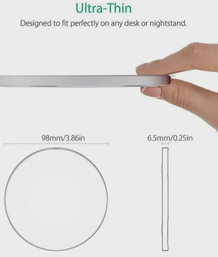 Universele Draadloze Oplader: Snel Laden voor iPhone, Samsung, Huawei & Meer