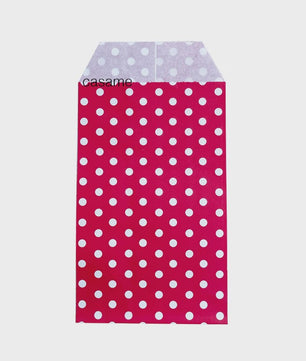 Kleine Kraft Papieren Zakjes met Stippen - Set van 10, 25 of 50 stuks - Ideaal voor Feestjes, Cadeaus en Kaarten
