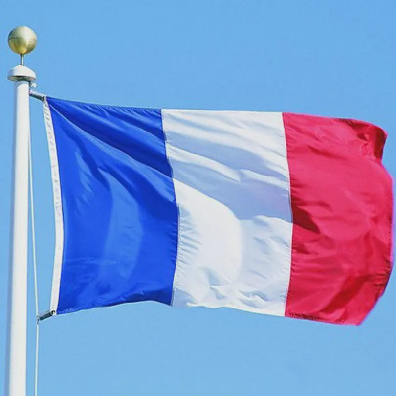 Franse Vlag 90x60cm - Decoratie voor Feest, Parade & Kantoor