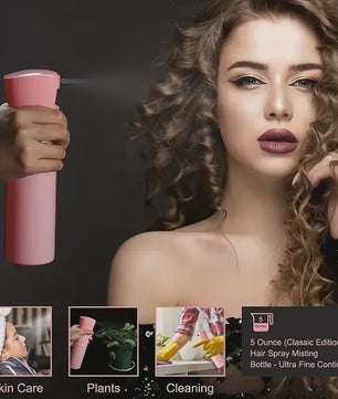 6-delige Haarstyling Set: Borstels, Kammen en Sprayfles voor Professionele Looks