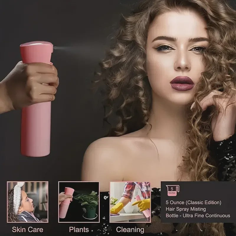 6-delige Haarstyling Set: Borstels, Kammen en Sprayfles voor Professionele Looks