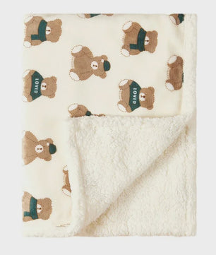 Luxe Baby Swaddle Deken - Warm Fluwelen & Lamswol Fleece - Zacht & Knus voor de Baby