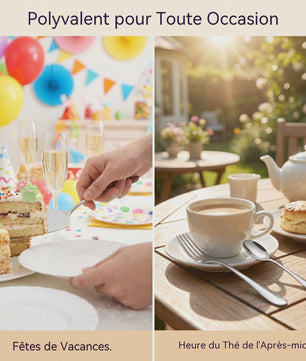 Luxe 72-delige Bestekset - Zilverkleurig - Cadeaubox - Serie 1010