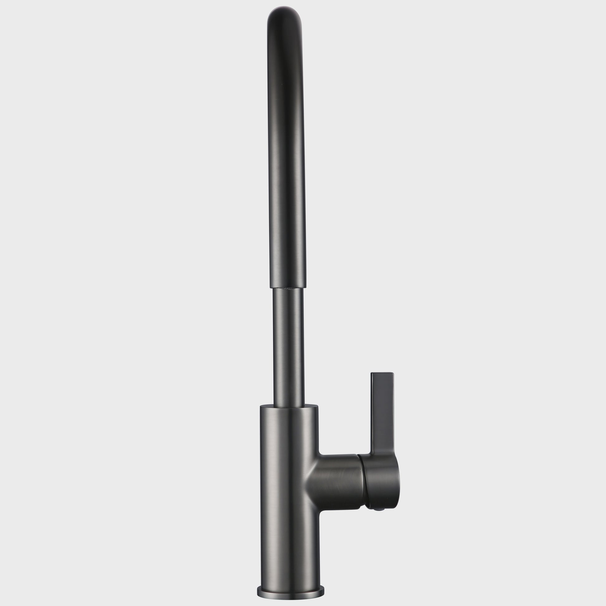 Keukenmengkraan Uittrekbaar - Geborsteld Gunmetal Mat Zwart - Warm & Koud Water