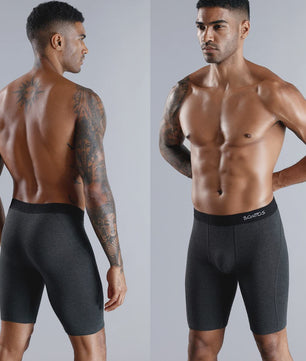 Set van 3 Heren Long Boxershorts - Comfortabel Katoen