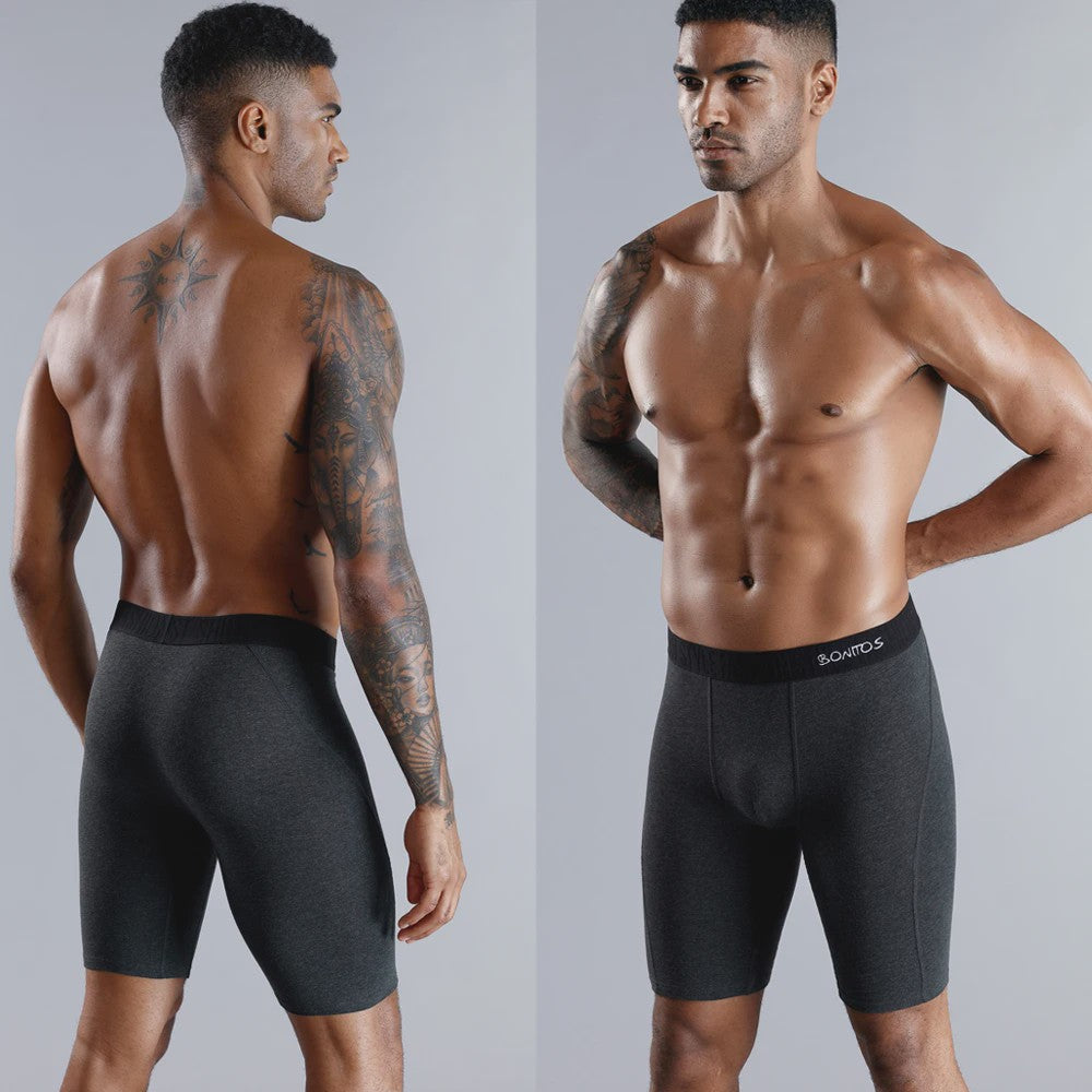 Set van 3 Heren Long Boxershorts - Comfortabel Katoen