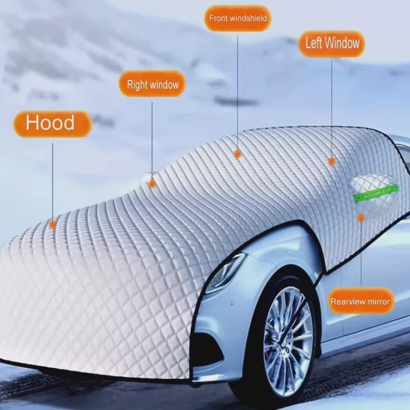 Universele Auto Sneeuwhoes - Winddicht & Waterdicht Voorruit Beschermhoes