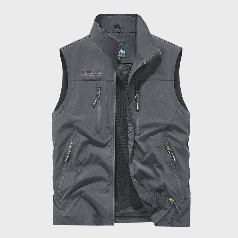 Outdoor Fotografie Vest Heren - Multi-Pocket Werk Gilet voor Fotografen