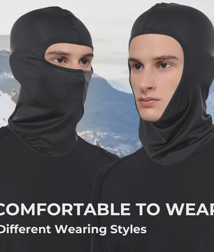 Motor Balaclava Volledig Gezicht Masker - Sneldrogend, Winddicht & UV-beschermend