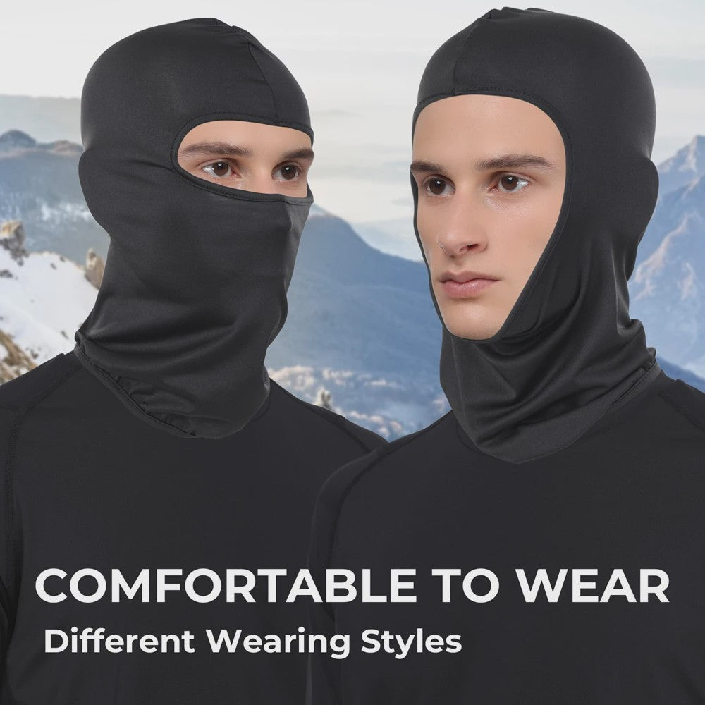Motor Balaclava Volledig Gezicht Masker - Sneldrogend, Winddicht & UV-beschermend