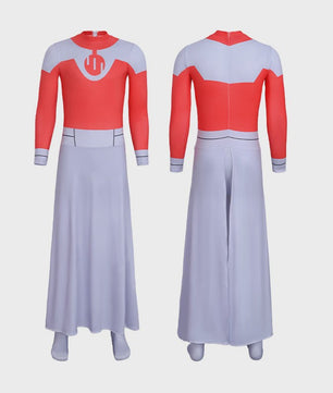 Invincible Thragg Cosplay Kostuum Jumpsuit met Mantel - Volwassen Viltrumite Outfit