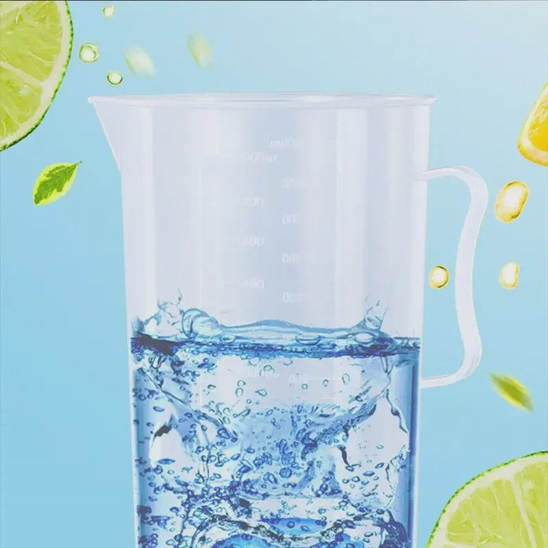 Maatbeker met Tuit en Handvat - 250ml tot 2000ml - Keuken & Laboratorium