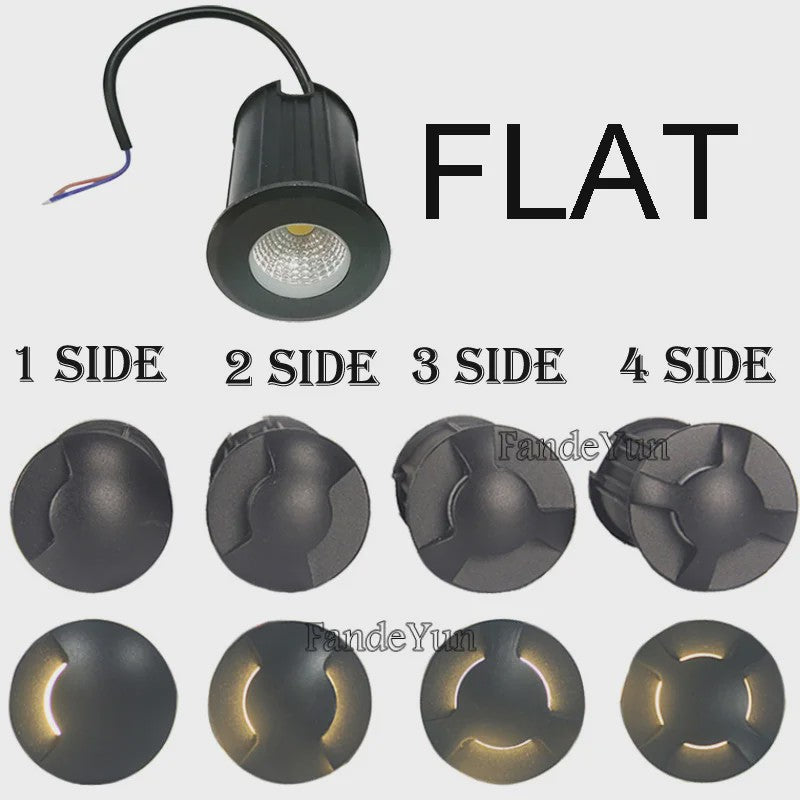 Waterdichte LED Grondspots 3W/5W - Tuinverlichting, Bodemspots, Buitenlampen IP67