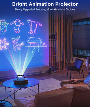 100W 3D Laser Show Projector - RGB DJ Disco Party Licht met DMX & App Controle