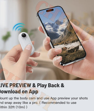 4K Actiecamera Mini - Waterdicht, WiFi, Helm & Fietsmontage