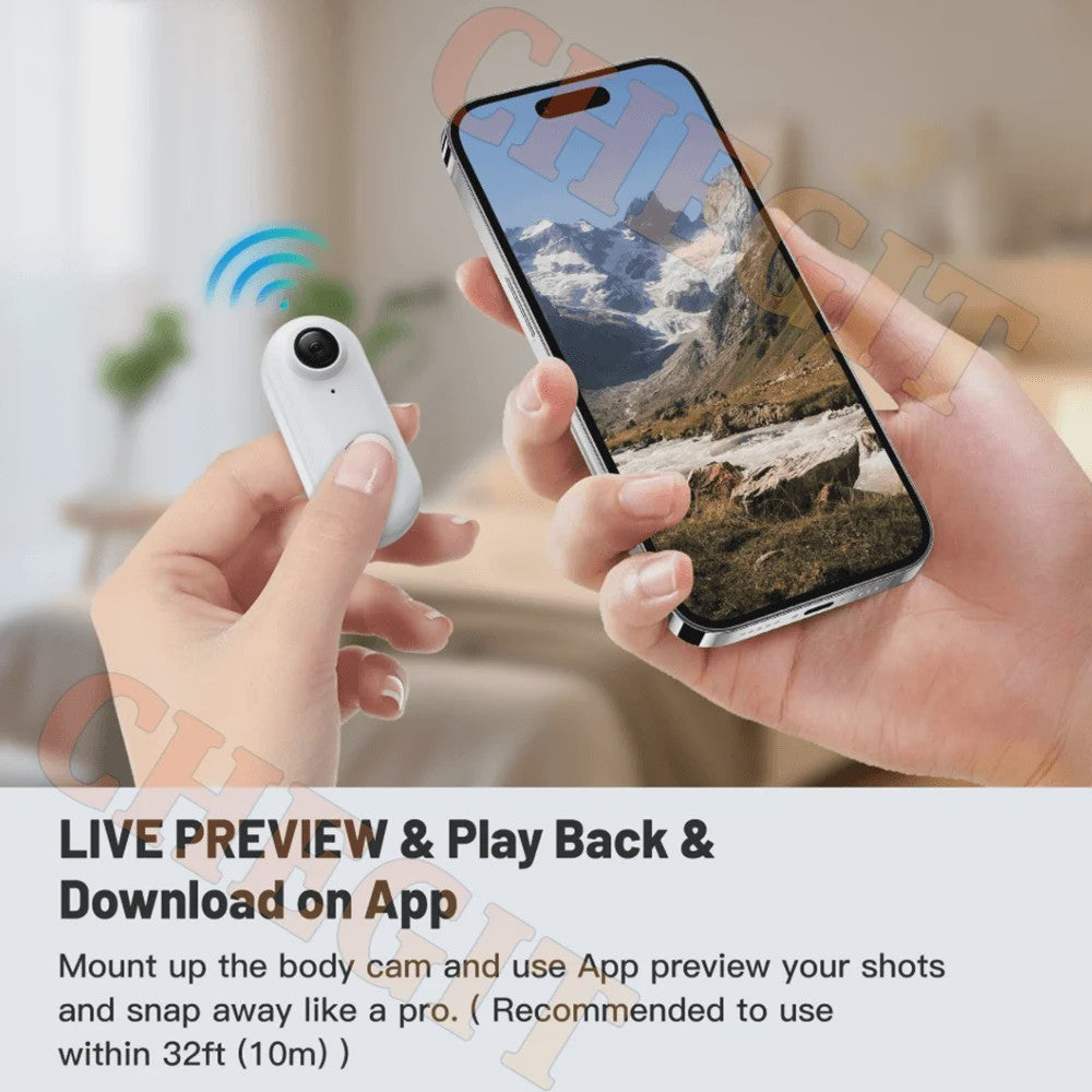 4K Actiecamera Mini - Waterdicht, WiFi, Helm & Fietsmontage
