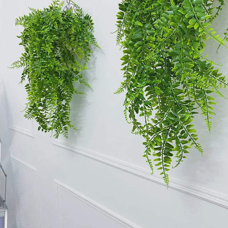 4x Kunst Hangplanten - Nep Boston Varens voor Buiten en Binnen Decoratie