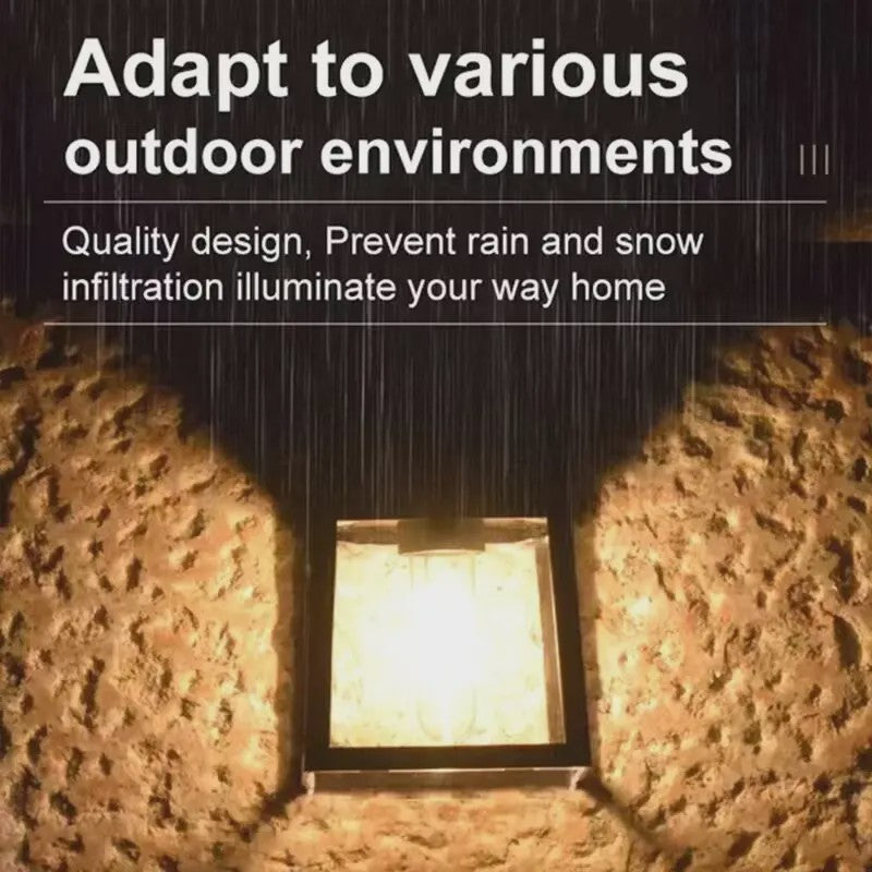 Krachtige Solar Wandlamp met Bewegingssensor - Waterdicht & Automatisch Licht