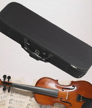 Waterdichte Vioolkoffer met Veilige Rits en Nekhouder - Draagbare Tas voor Muziekinstrumenten