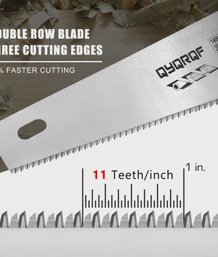 14 Inch Pro Handzaag 11 TPI Fijne Snede met Soft-Grip Handvat - Voor Hout, Kunststof en Meer