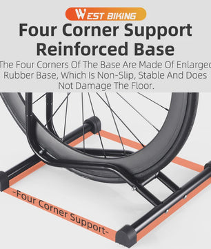WEST BIKING 3-in-1 Fiets Parkeer- en Ondersteuningsstandaard - Universeel voor MTB & Racefiets