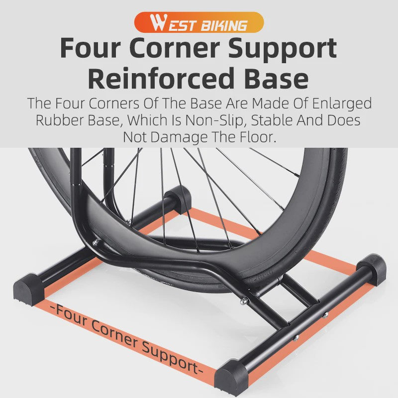 WEST BIKING 3-in-1 Fiets Parkeer- en Ondersteuningsstandaard - Universeel voor MTB & Racefiets